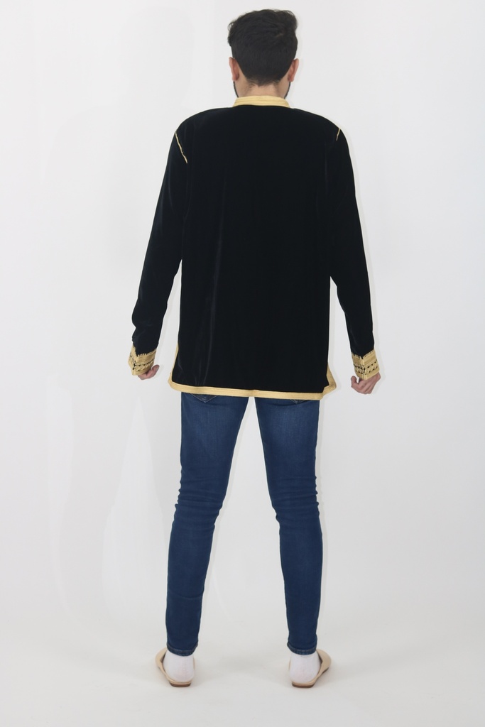 Man's velvet jacket