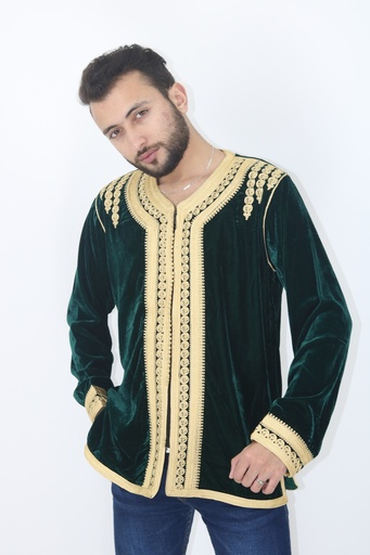 Man's velvet jacket