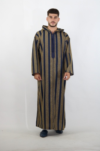 [DB001] DJELLABA BANDE POUR HOMME