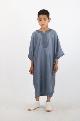 [GGK002] gandoura gabardine enfant GG002